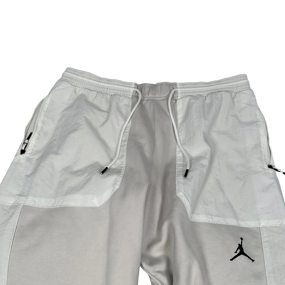 Jordan 23 Engineered Fleece Pants Mens XXL Light Bone‎ White Joggers DC9632-072